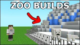 Minecraft: 20+ Zoo Build Hacks!