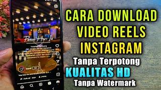 Cara Download video Reels Instagram , cara download video di instagram