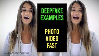 DEEPFAKE EXAMPLES CREATED IN 60 SECONDS USING THE BEST DEEPFAKE MAKER [Easy ONLINE FACE SWAP APP]