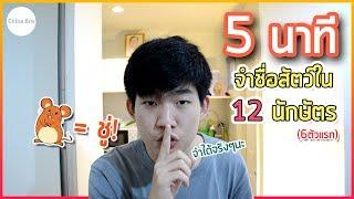 5นาที จำชื่อสัตว์ใน12นักษัตร (1) | China Bro