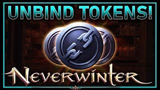 How to Use UNBIND Tokens to make MILLIONS of Astral Diamonds in Neverwinter Mod 24! (use guide)
