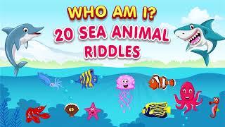 Sea Animals Riddles for Kids | 20 Fun Marine Life Riddles with Answers