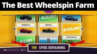 Forza Horizon 5 - The BEST Way To Farm Super Wheelspins! (How To Get Wheelspins In FH5 Tutorial)