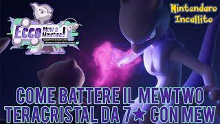 Come battere il raid teracristal 7⭐️ di MewTwo usando Mew in Pokémon Scarlatto e Violetto