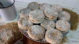 Las galletas de mi abuela. RELLENAS DE MANTEQUILLA Y COCO!