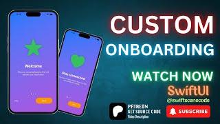 Seamless Onboarding Experience with SwiftUI – Gradient Background & Smooth Page Transitions