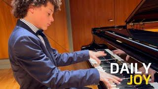 Mendelssohn's Rondo Capriccioso, Op. 14 performed by Kayden Kelly! | Daily Joy