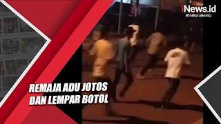 Remaja Adu Jotos dan Lempar Botol di Pandeglang