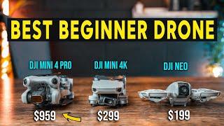 DJI Mini 4 Pro vs Mini 4K vs Neo - BEST BEGINNER DRONE 2024?