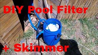 DIY Pool filter and skimmer