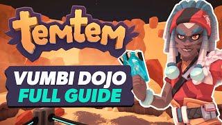 TEMTEM HOW TO BEAT MUSA + SOLVE VUMBI DOJO FLOOR PUZZLE | VUMBI DOJO GUIDE | KISIWA