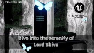 Dive in to the serenity of lord shiva #unrealengine5  #vfx