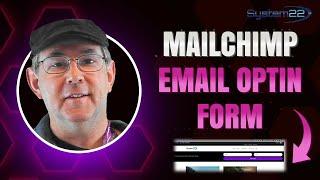 Divi Theme Mailchimp Email Optin Form 