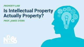 Is Intellectual Property Actually Property? [No. 86 LECTURE]