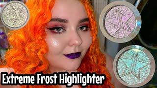 Jeffree Star EXTREME FROST Highlighter | Swatches, First Impression | All 3 Shades!