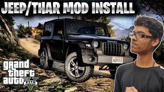 GTA 5 : How To Install Jeep / Thar Without Error | Lotget Gaming