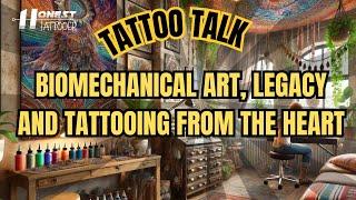 Biomechanical Art, Legacy and Tattooing from the Heart