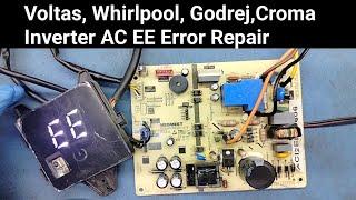 Voltas, Whirlpool, Godrej, Croma Inverter AC EE Error Repair|Alpine PCB Solution
