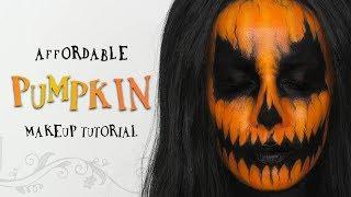 Affordable Pumpkin Halloween Makeup Tutorial With Wilko | Shonagh Scott