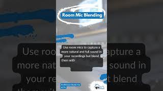 Krafthouse Studio Tip #176 - Room Mic Blending - Use room mics to capture a more natu...