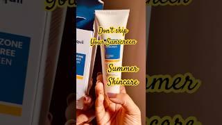 Sunscreen|Summer Skincare #shorts #skincare #sunscreen #trending