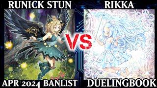 Runick Stun vs Rikka | High Rated | Dueling Book