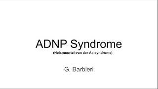 Human Diseases: ADNP Project