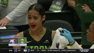  TECHNICAL After Skylar Diggins-Smith ELBOWED By Kahleah Copper | Seattle Storm vs Phoenix Mercury