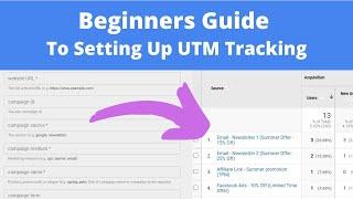 How to setup and test UTM tracking for your website | Campaign URL builder