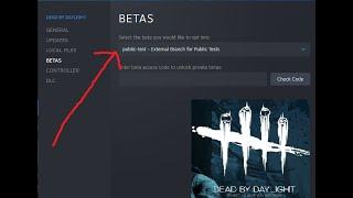 How to Join Dead By Daylights PTB (Steam)