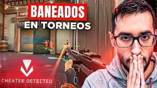 CHEATERS QUE FUERON BANEADOS EN TORNEOS OFICIALES DE VALORANT