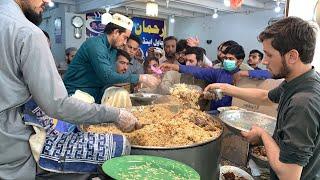 Rehman Gull Chawal House | Shoba Bazar Peshawar || Peshawari Qabili Pulao | Street Food Pulao