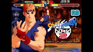 1996 [60fps] Street Fighter Alpha 2 Ryu Expert ALL