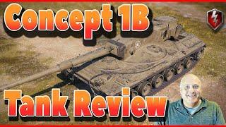 Concept 1B Tank Review - Snow Globe Tier 10 Heavy WOT Blitz | Littlefinger on World of Tanks Blitz