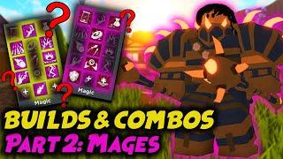 MAGE skill build and combos|Adventure Up! Roblox