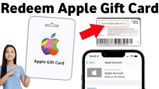 How to Redeem an Apple Gift Card Using Your iPhone 2025