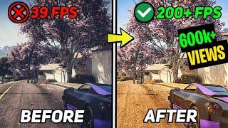 FiveM (GTA V) - How To Boost FPS In 2023 | FiveM Best Settings | Increase FPS & Fix Shuttering Guide