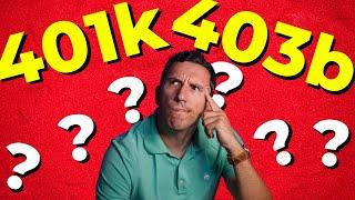 401k vs 403b - What's the difference between a 401k and 403b?