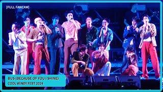 [FULL FANCAM] BUS (BECAUSE OF YOU I SHINE) | COOL WINDY FEST 2024 | 161124