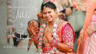 Akhila & Sharan wedding teaser | sjs studios | cinematic video | best wedding video of 2024