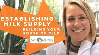 Establishing Your Milk Supply & Building Your House Of Milk!