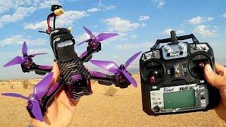 Eachine Wizard X220S Upgraded FPV Racer Drone Flight Test Review