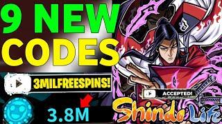 UPDATESHINDO LIFE CODES 2024 - ROBLOX SHINDO LIFE CODES 2024