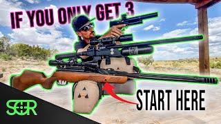 3 AIRGUNS EVERYONE SHOULD HAVE - Starting Point For BEGINNER SHOOTERS