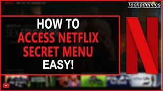 How To Access Netflix Secret Menu | HIDDEN NETFLIX MENU