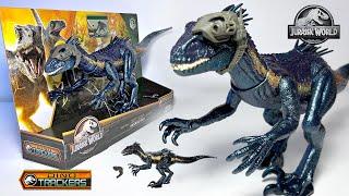 NEW Track N Attack Indoraptor with Tracking Gear! Jurassic World Dino Trackers!