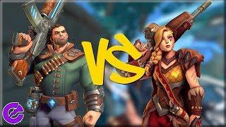 Viktor Vs Tyra Comparison | Paladins