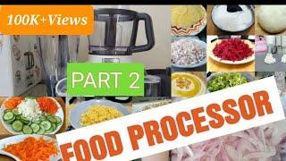 How to Use A Food Processor|Moulinex Double Force MultiFunctions Food Processor|28Functions|Tutorial