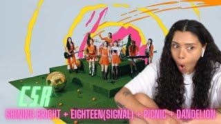 CSR ‘Shining Bright’ MV + ‘DELIGHT’ First Listen! Eighteen (Signal) / Picnic / Dandelion | REACTION!