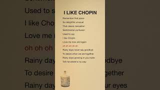 I Like Chopin | Gazebo and Pierluigi Giombini #lyrics #music #song